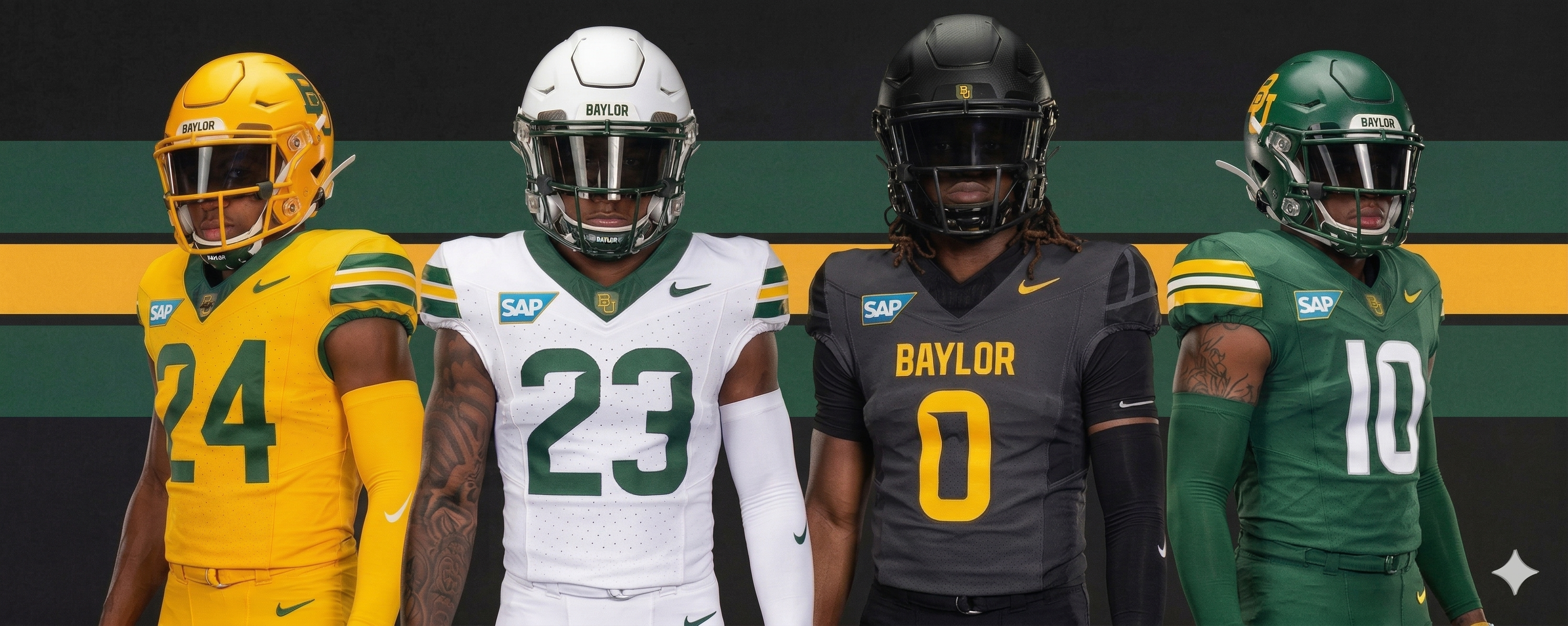 Baylor jersey concept with SAP patch placement